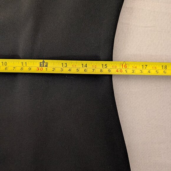 Calvin Klein Black Dress Bell Sleeve Round Neck  Size 8 - Picture 6 of 9